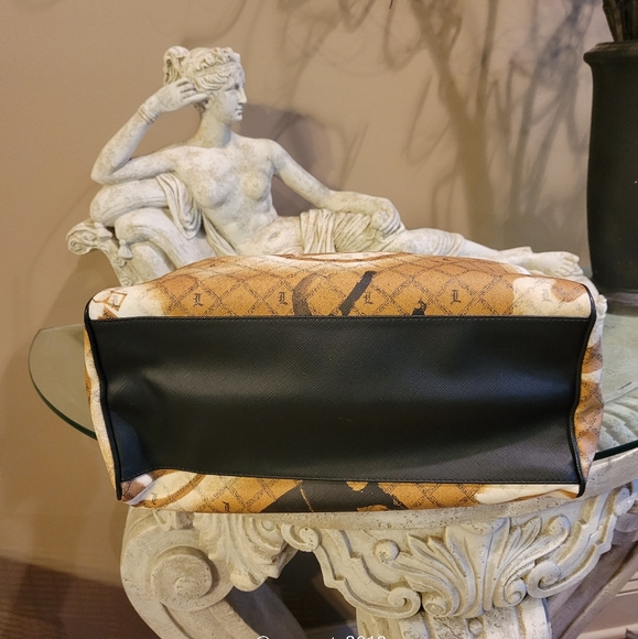 L.A.M.B. by Gwen Stefani Stencil  Satchel Luxury Designer Handbag NWOT #578 - Picture 9 of 16